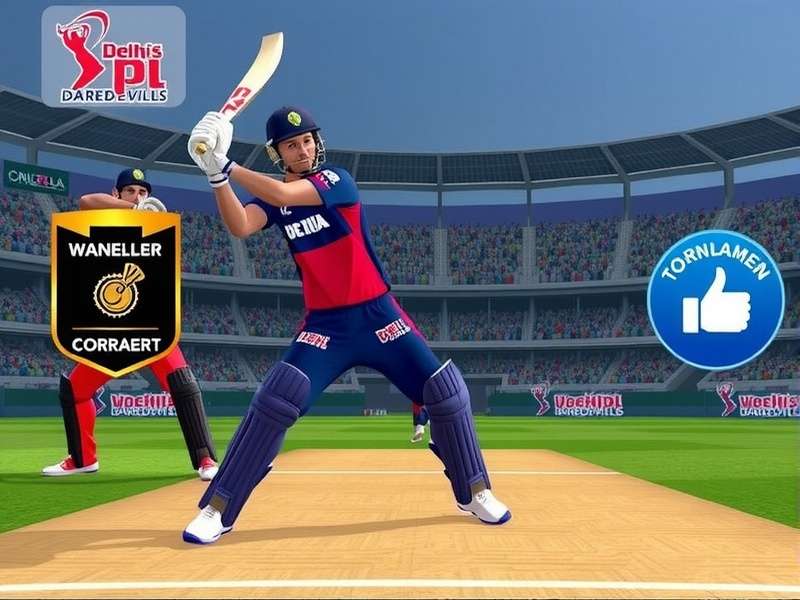 Delhi Daredevils CPL Game Screenshot